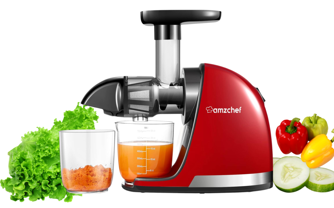 AMZCHEF Slow Juicer Extractor Professional Machine