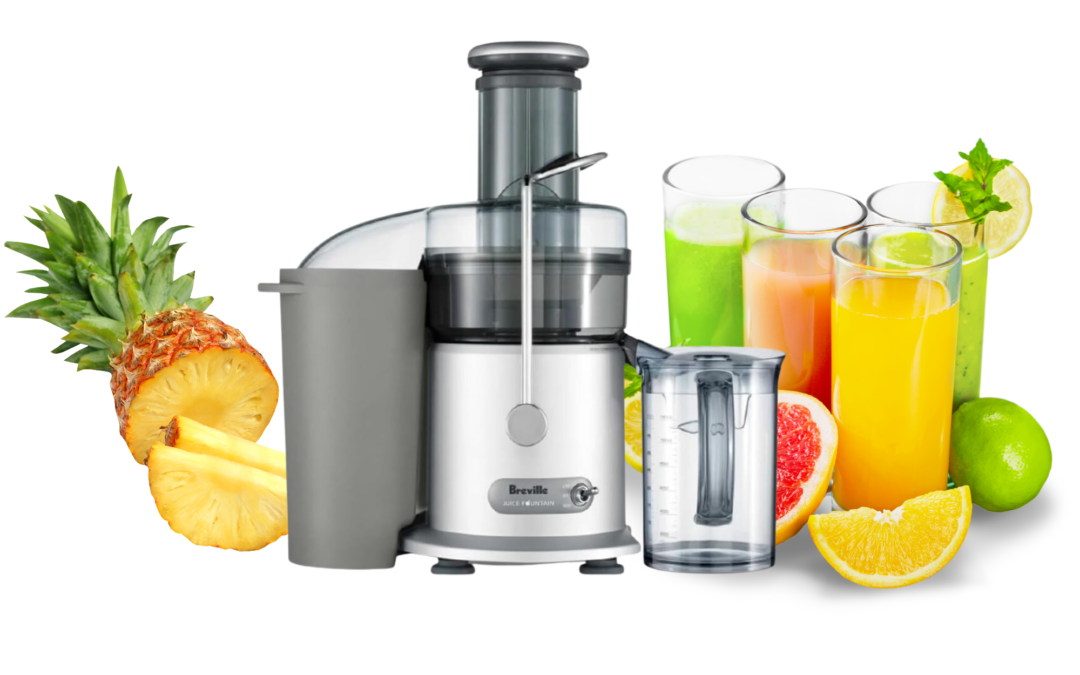 Maximize Freshness with Breville JE98XL Juice Fountain Plus – Premium Brushed Stainless Steel Juicer for Optimal Nutrient Extraction and Easy Cleaning