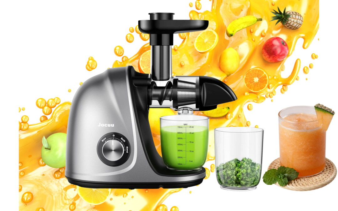 Unlock Nutrient-Rich Juices With The Jocuu Slow Masticating Juicer – Efficient, Quiet, And Easy-to-Clean For Healthy Living And Luscious Juice Creations